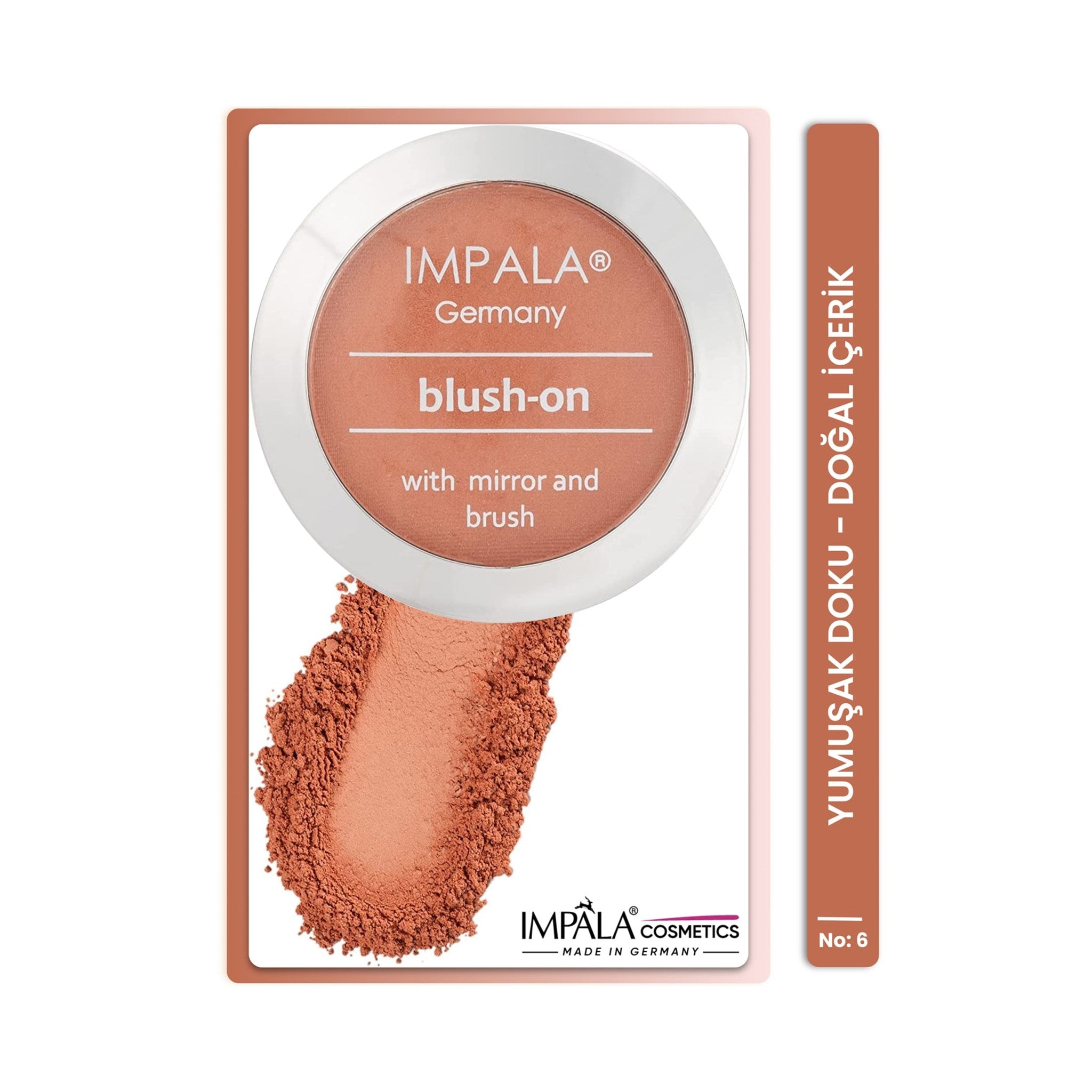Allık Hafif Somon - Blush on No: 6