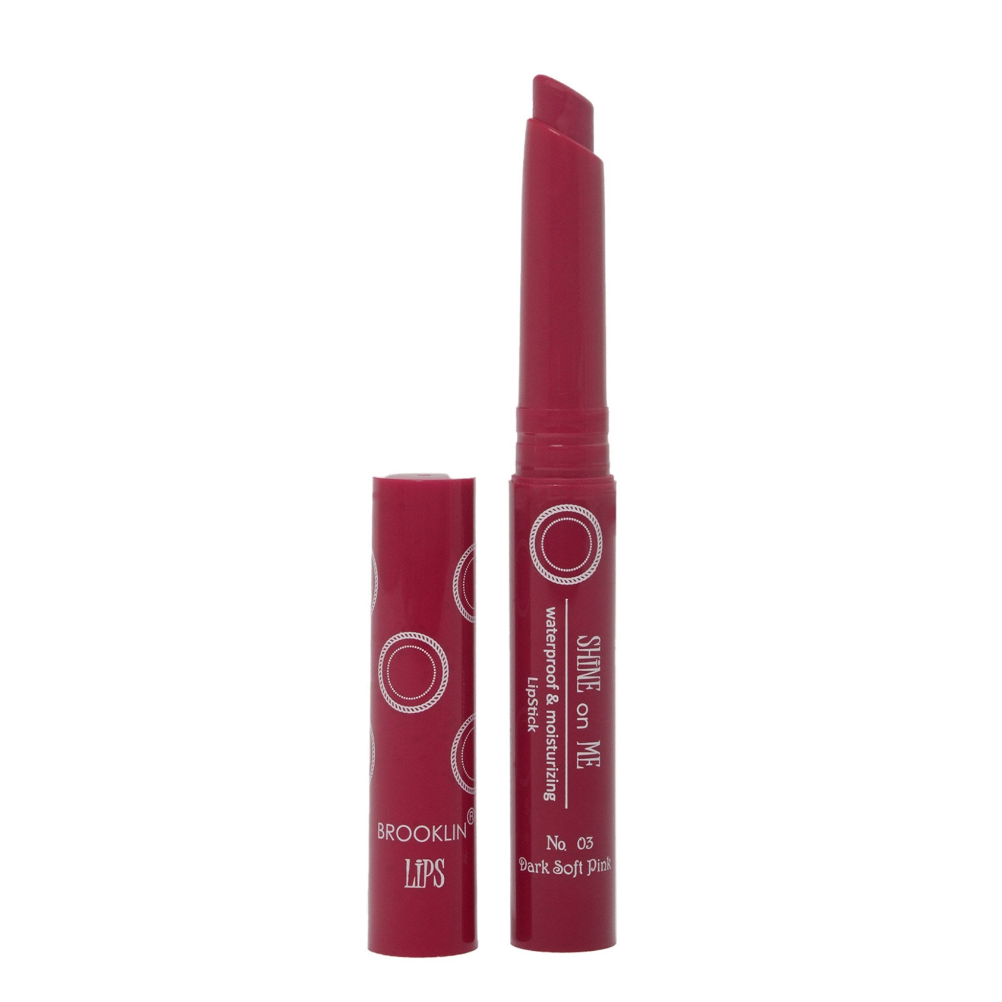 Ruj - LIPSTICK SHINE on ME No 03 dark soft pink
