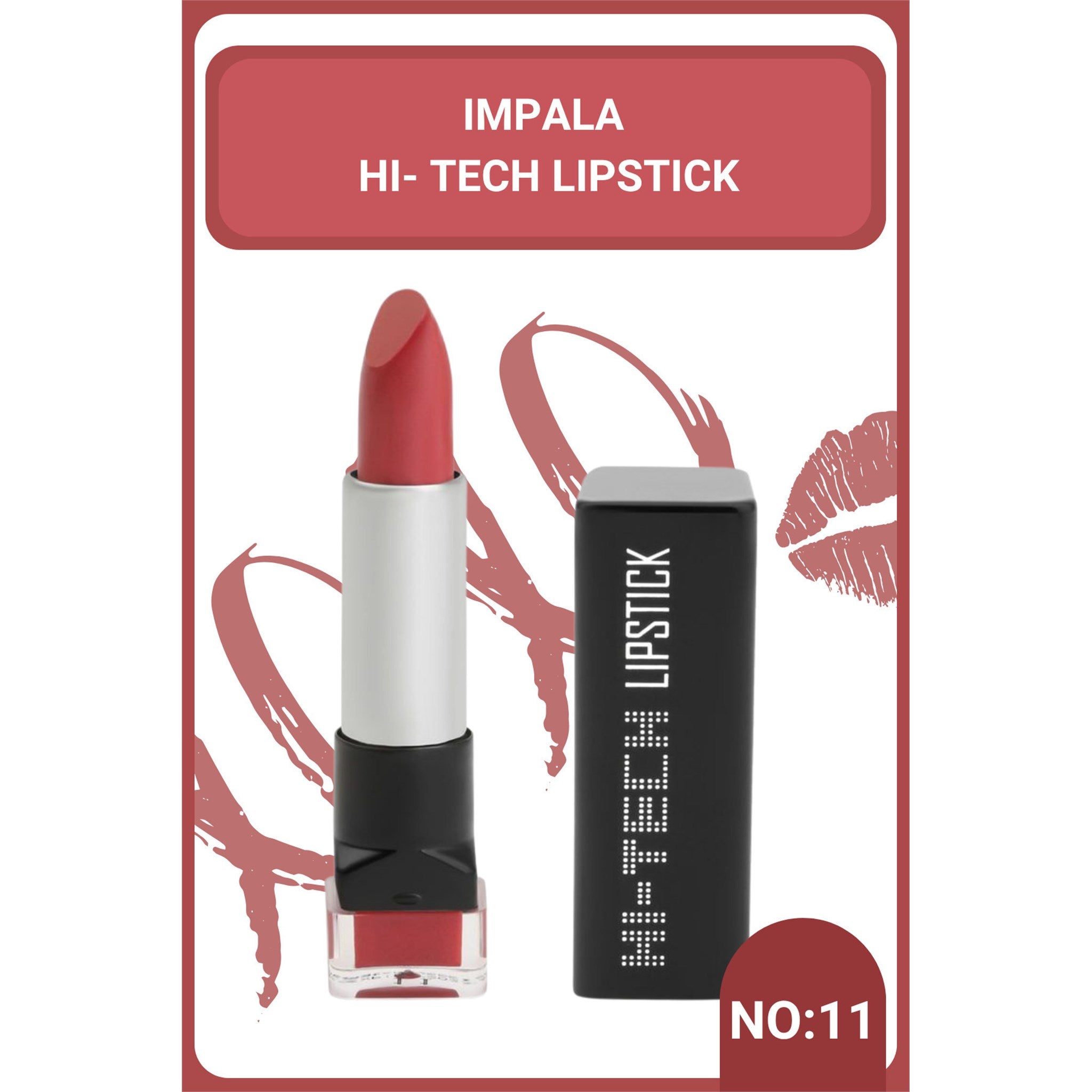 Ruj Scarlet Kırmızısı - Cream Lipstick No: 11