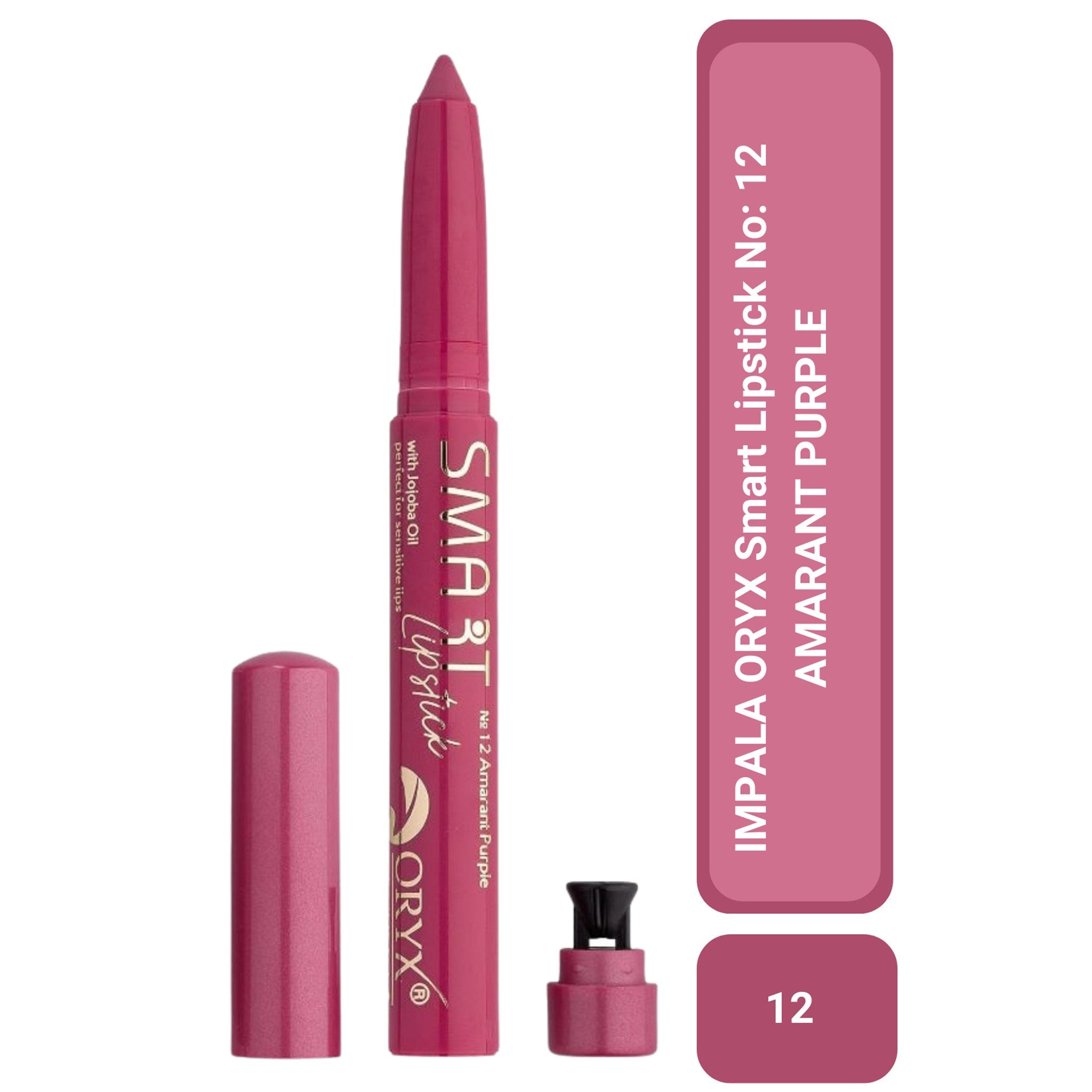 Ruj - ORYX Smart Lipstick No: 12 AMARANT PURPLE