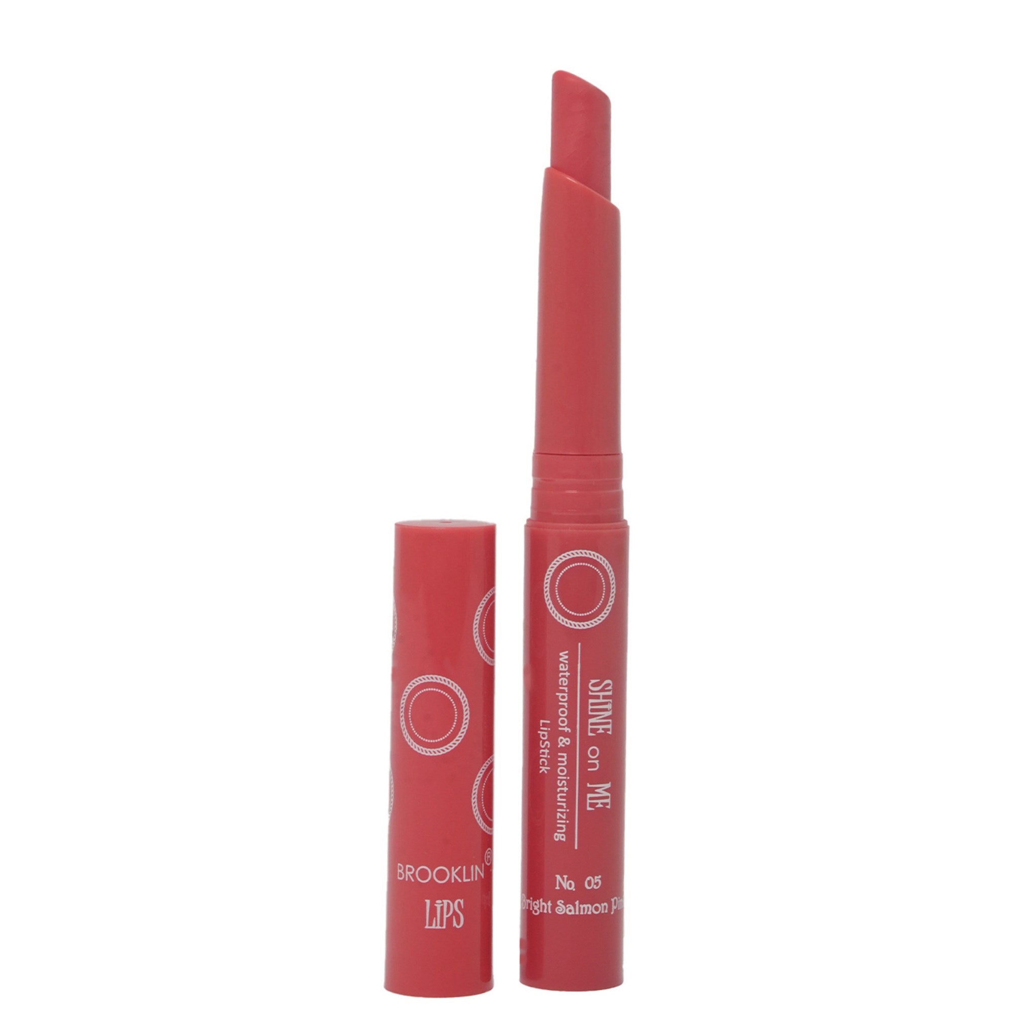 Ruj - LIPSTICK SHINE on ME No 05 bright salmon pink