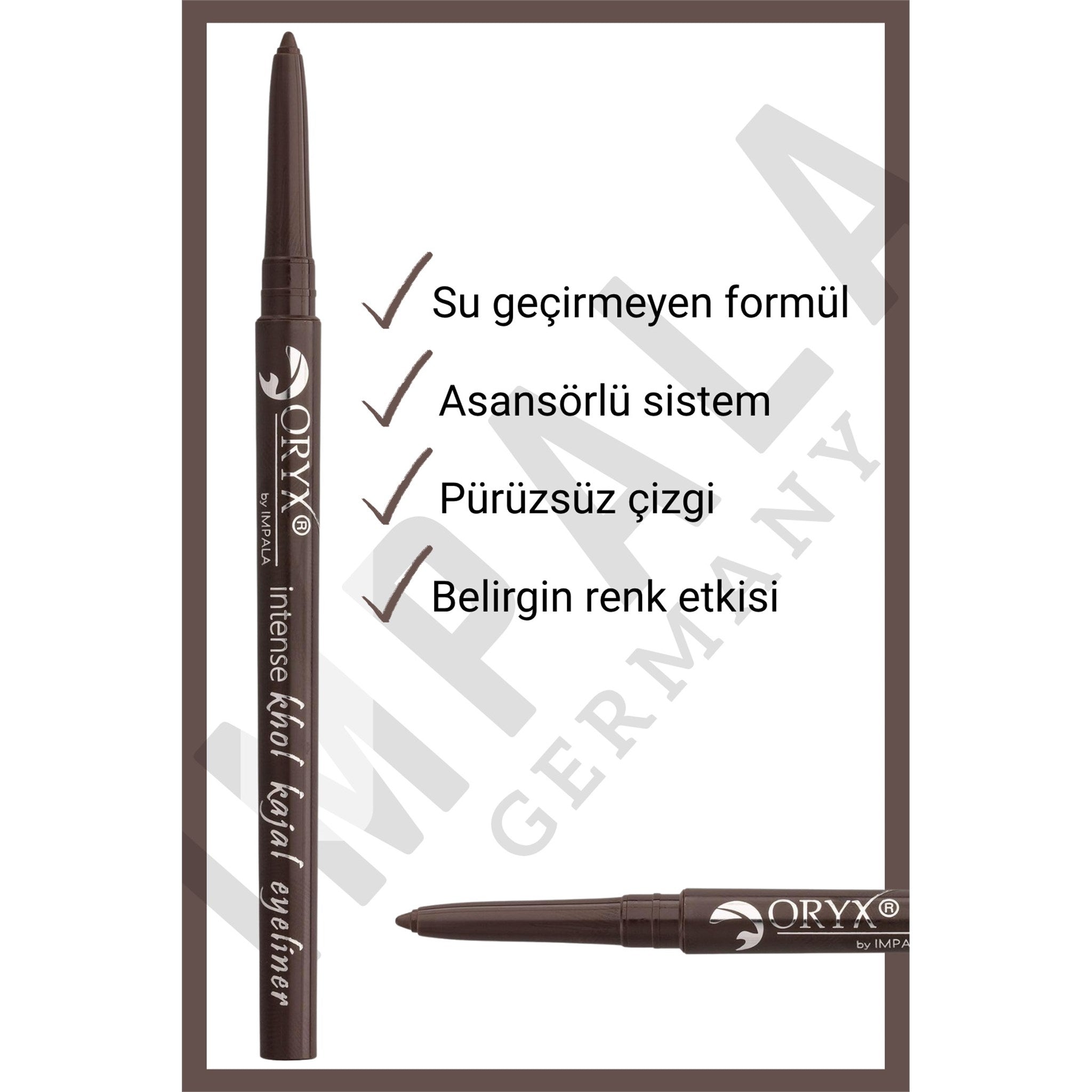 ORYX KHOL KAJAL Göz Kalemi No.11 Kozmik Kahverengi