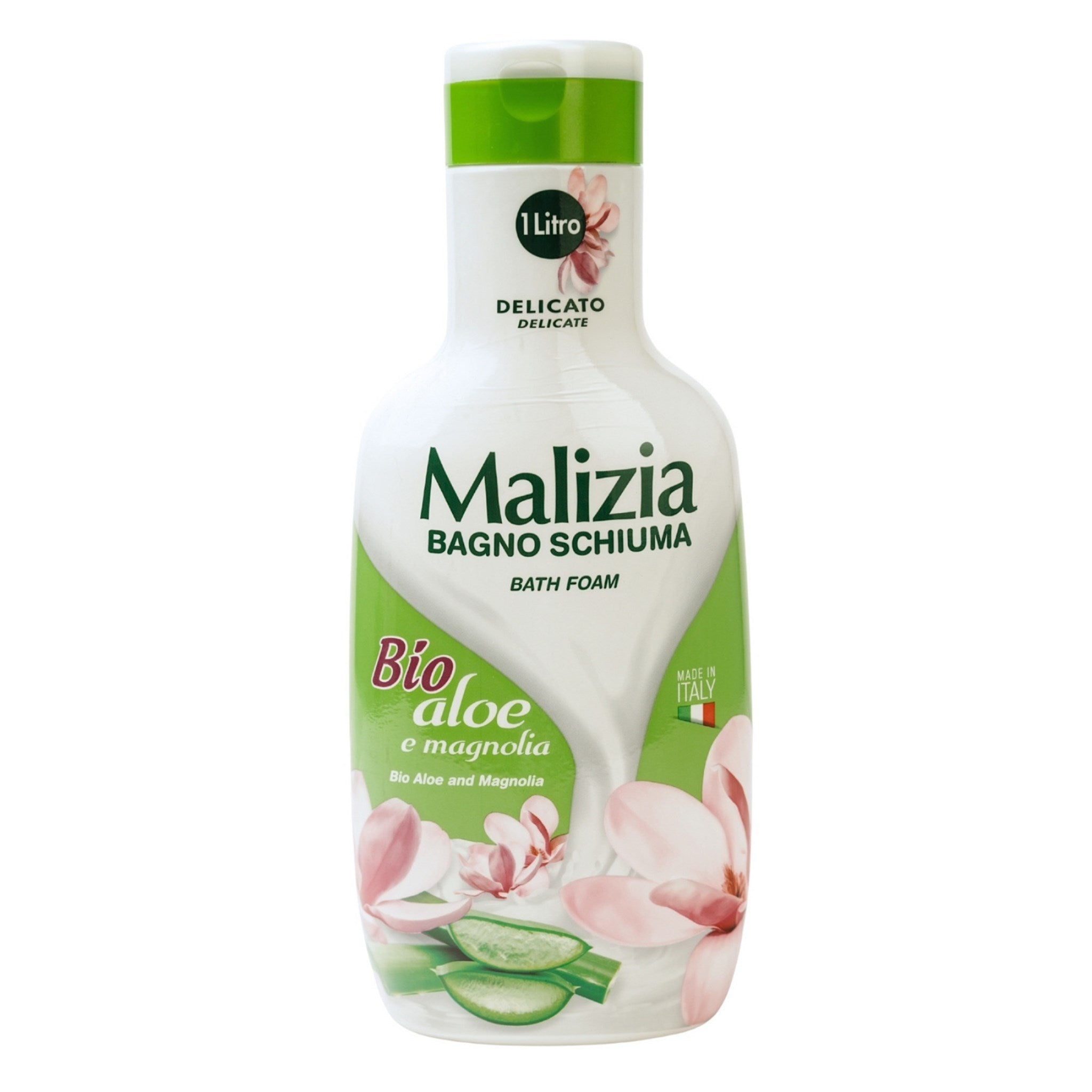 Banyo Köpüğü ve Duş Jeli Organik Aloe Vera ve Manolya
