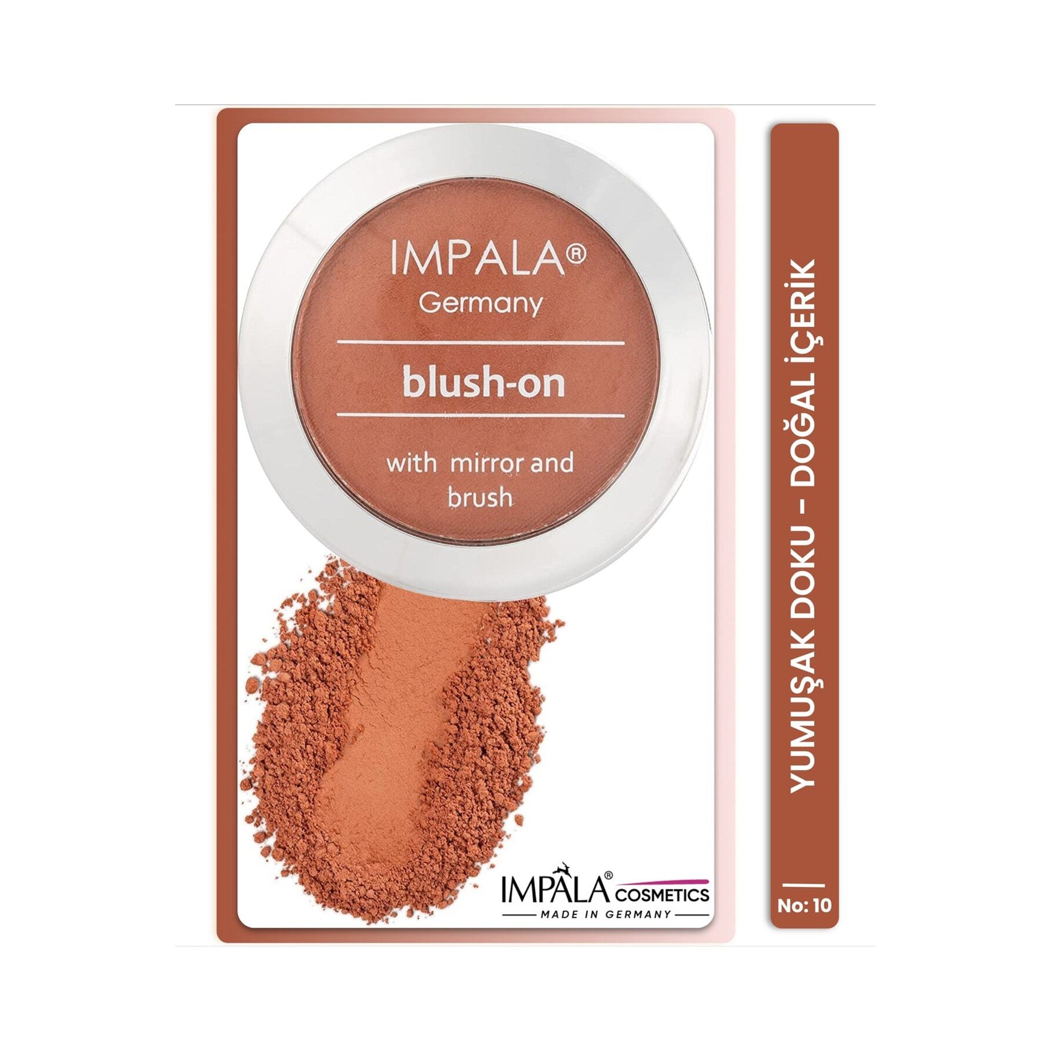 Allık Kahverengi/pembe - Blush on No: 10