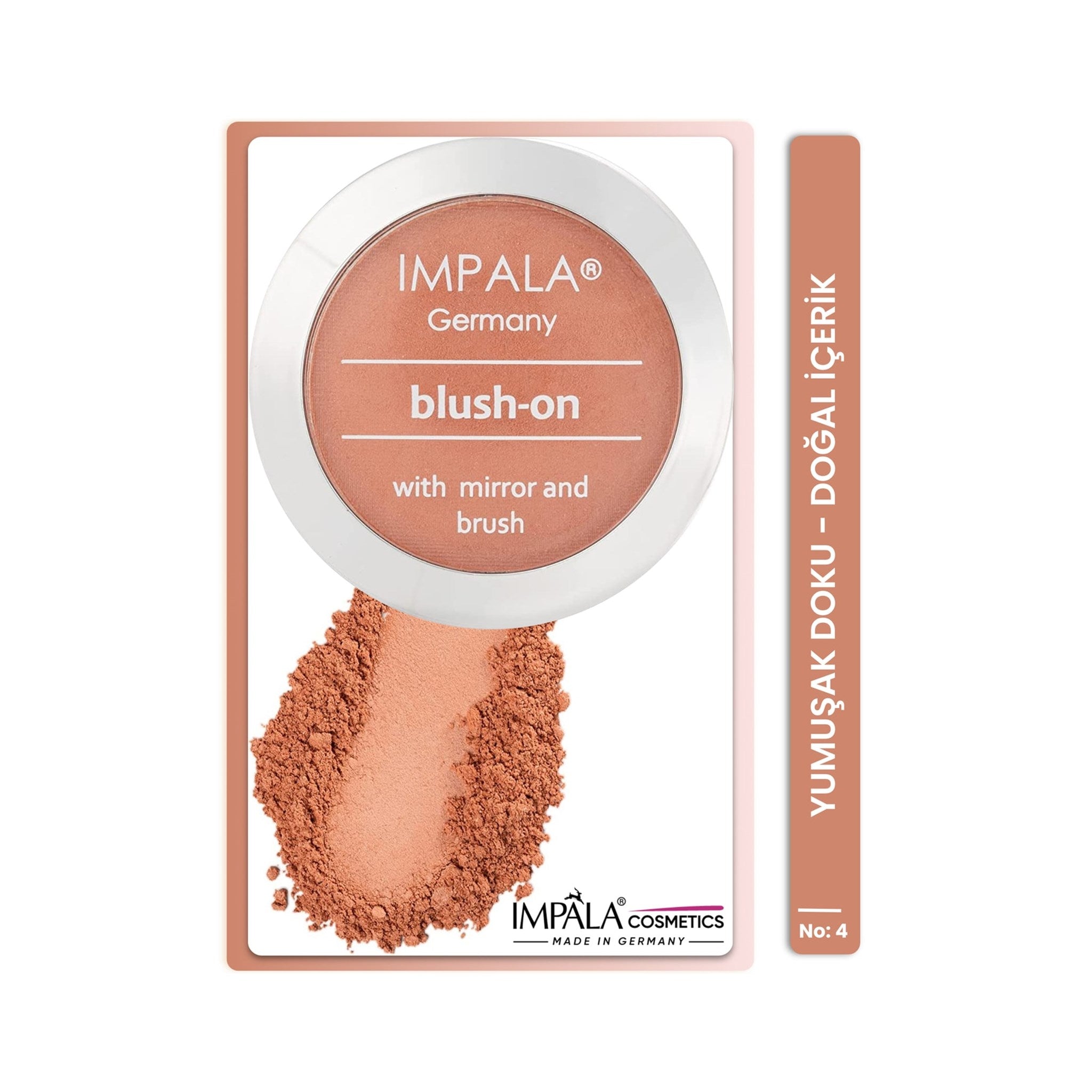 Allık Somon Pembesi - Blush on  No: 4