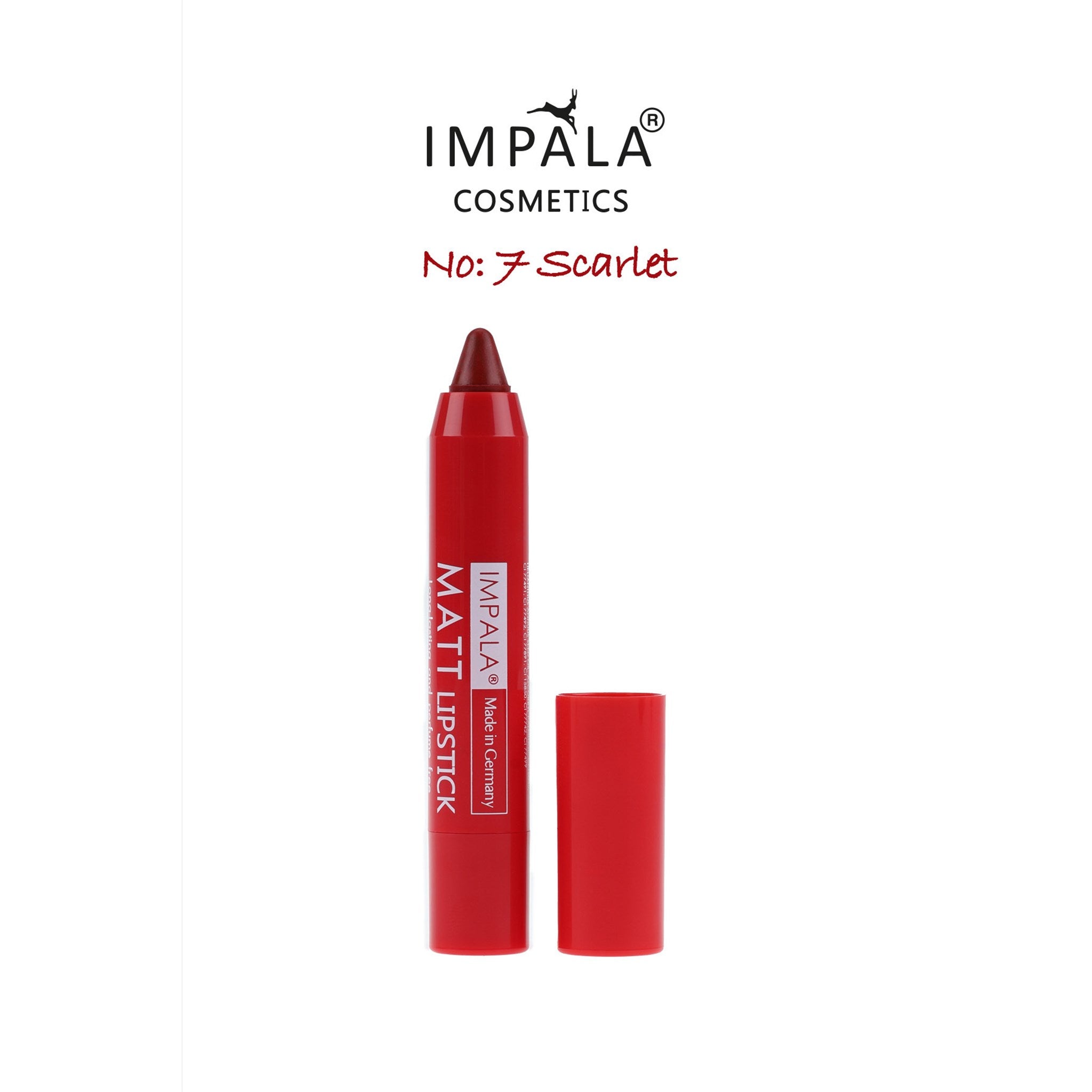 Ruj - Automatic Matt Lipstick No 07 scarlet