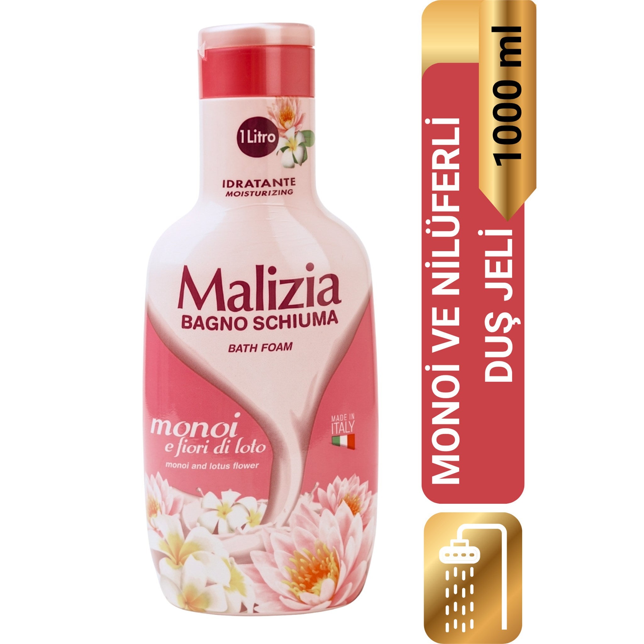 Banyo Köpüğü ve Duş Jeli Monoi ve Nilüfer Çiçeği