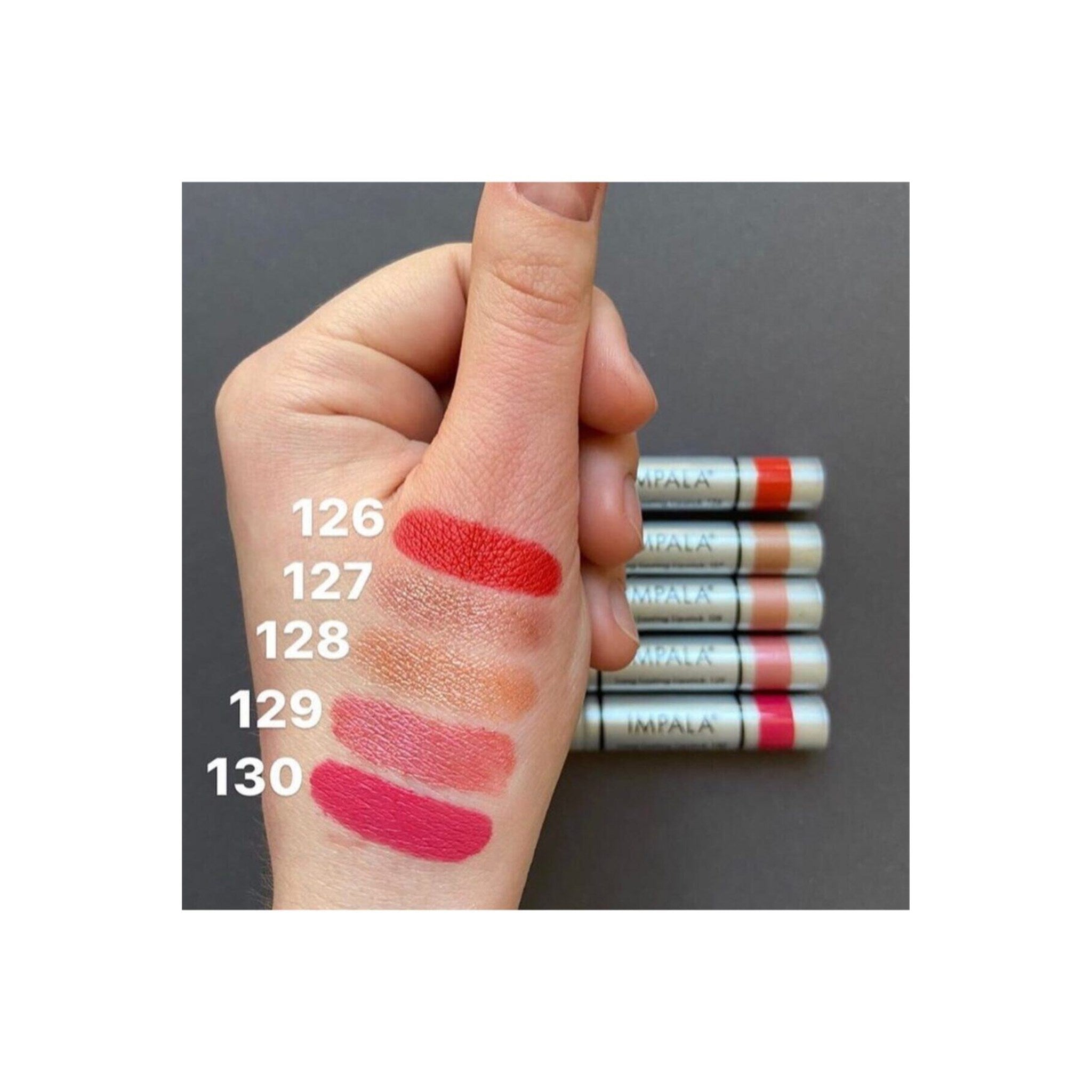 Ruj Turuncu Kırmızı - Longlasting Lipstick No: 126