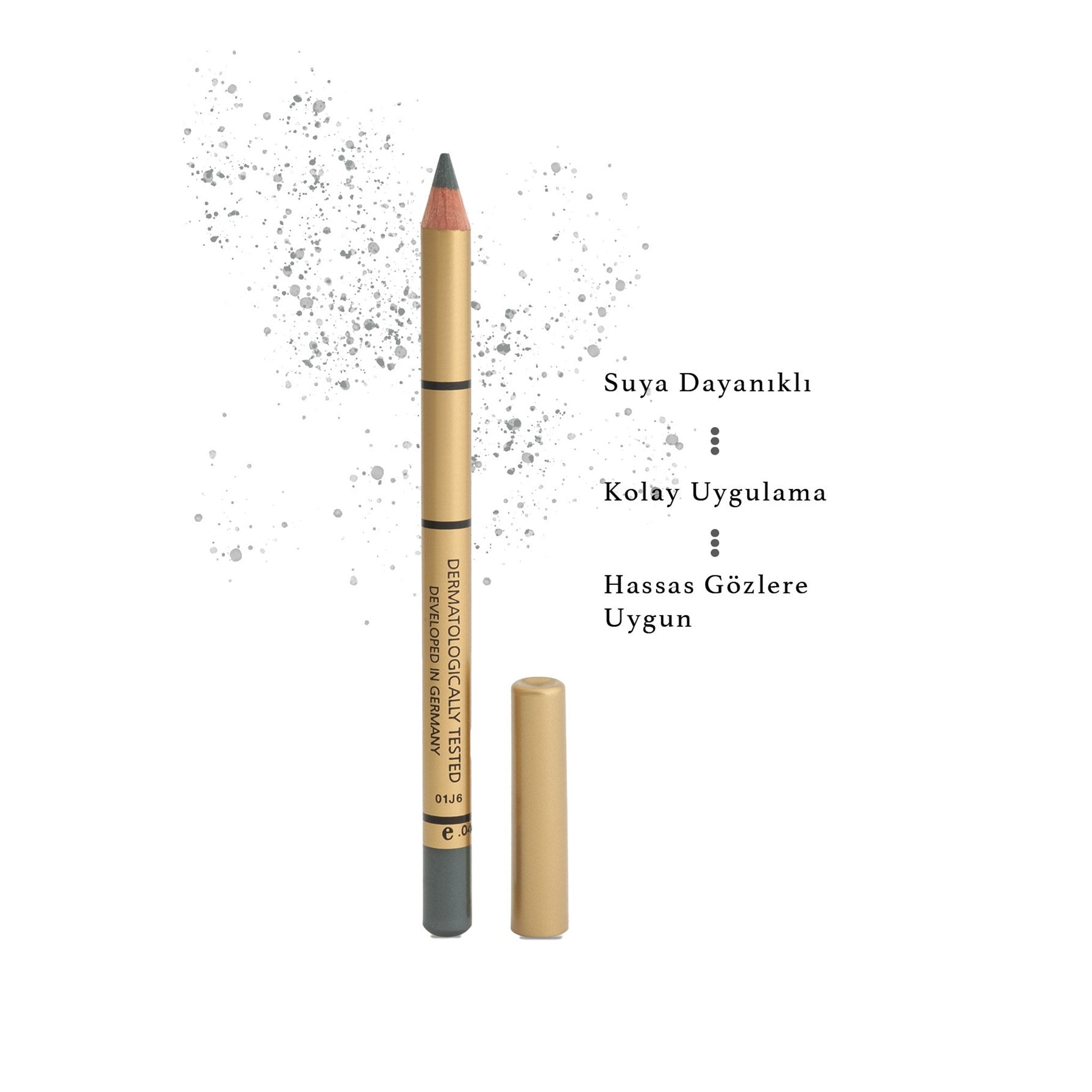 Göz Kalemi Yeşilimsi Metalik Gri -  Eyeliner ? 306