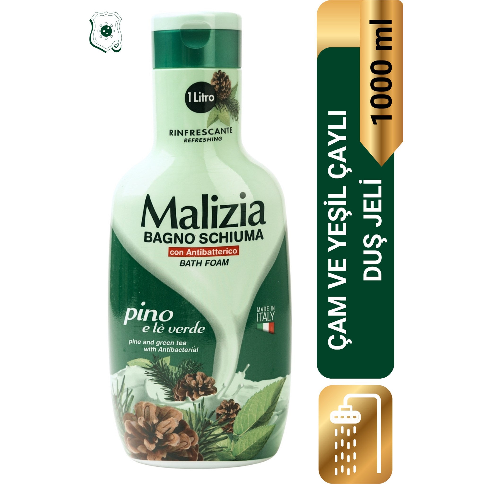 Banyo Köpüğü ve Duş Jeli Çam ve Yeşil Çay