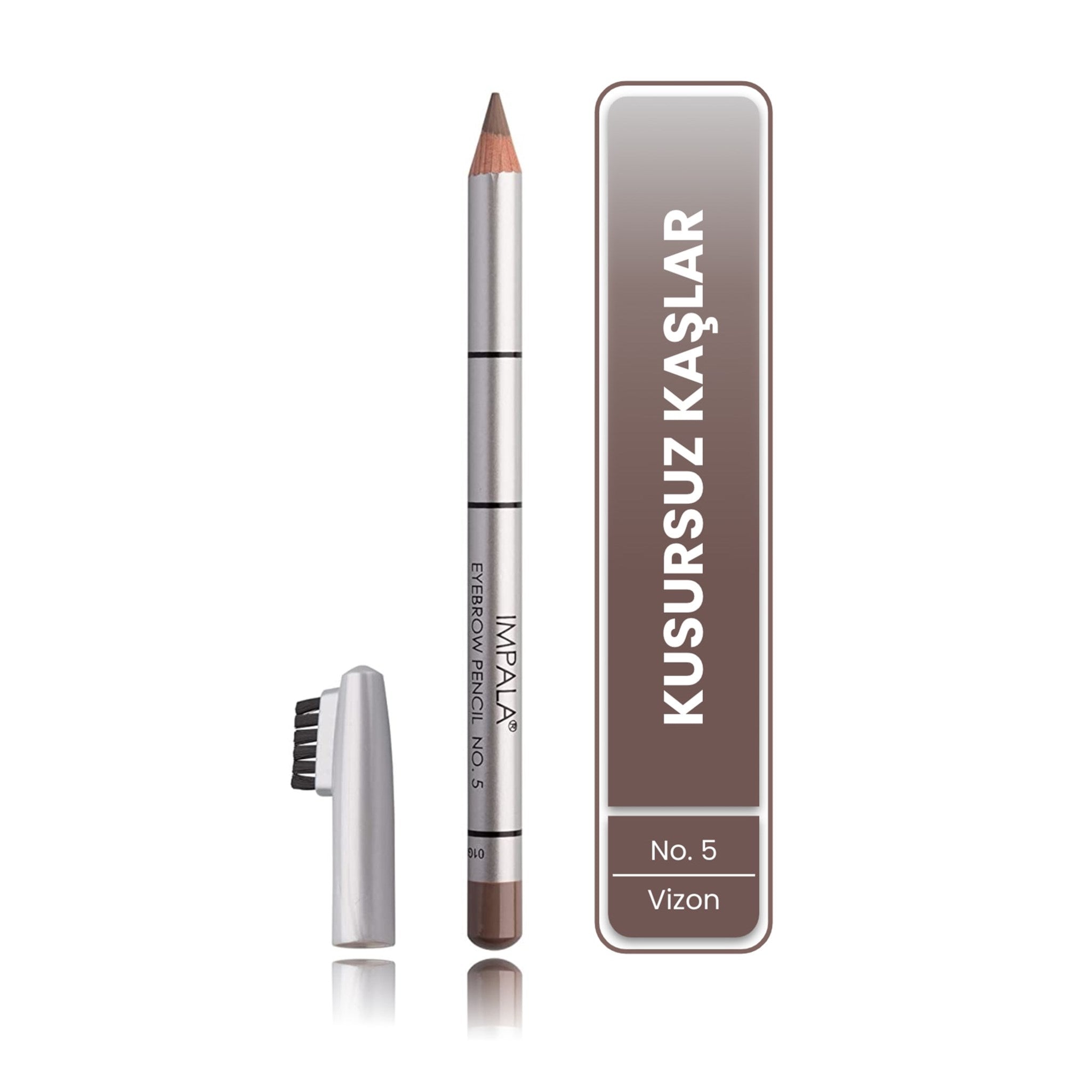 Kaş Kalemi - Eyebrow Pencil No: 5 (VİZON)