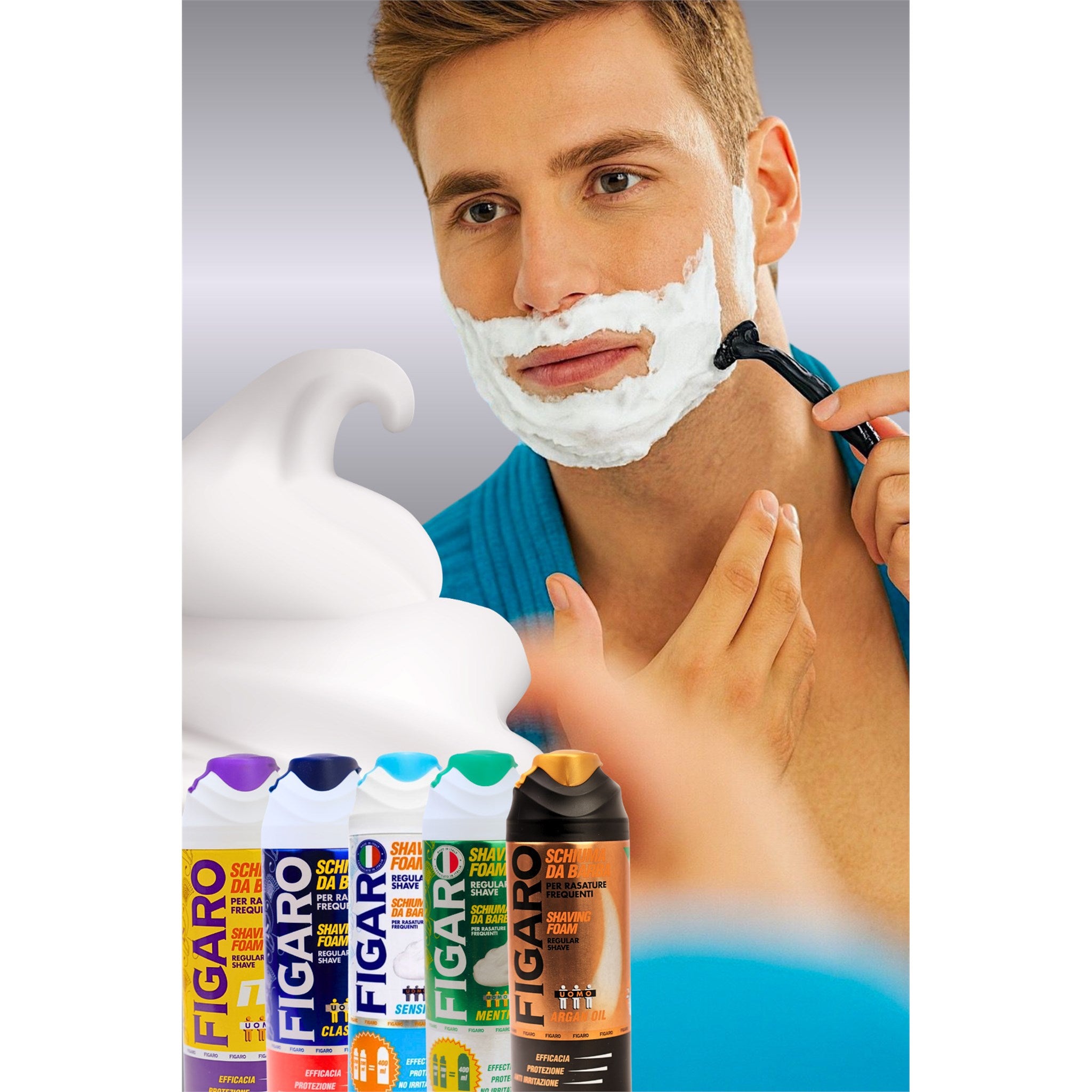 Tıraş Köpüğü Menthol 400 ml