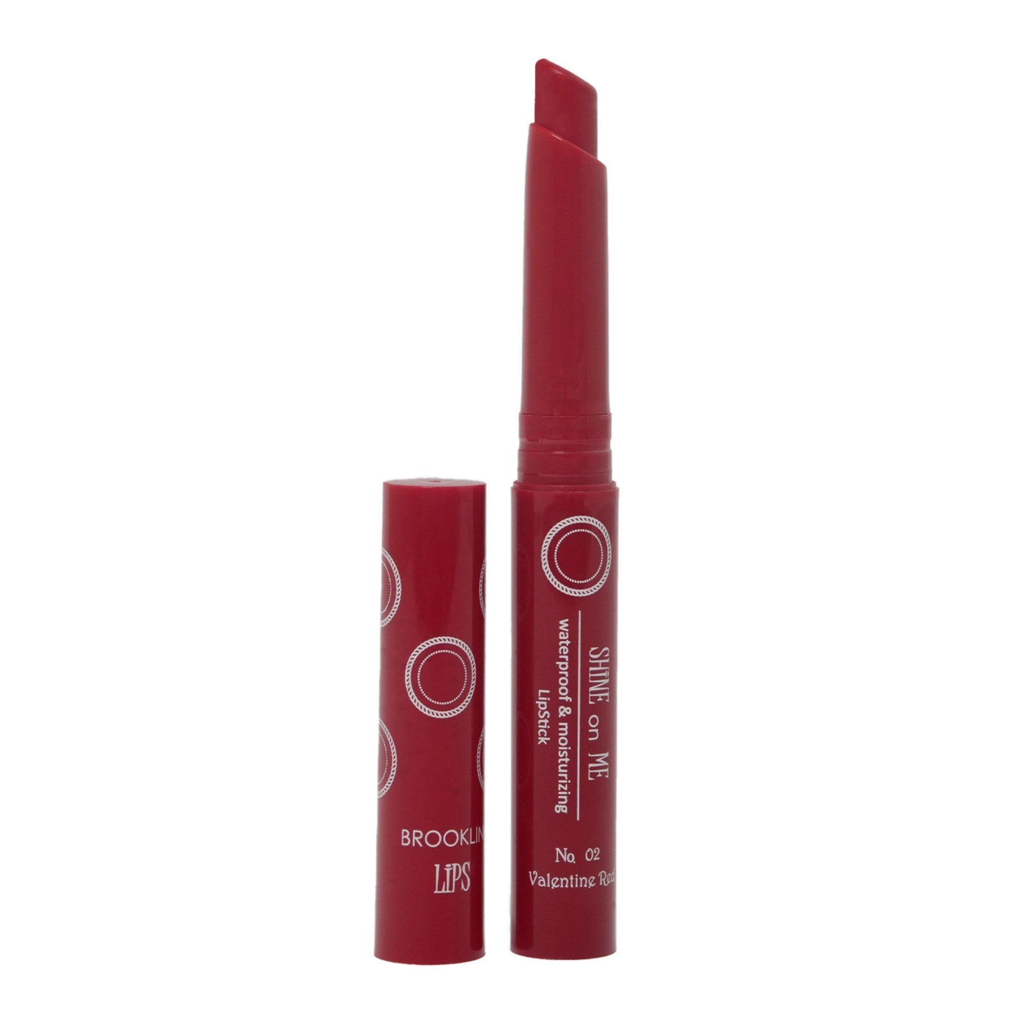 Ruj - LIPSTICK SHINE on ME No 02 valentine red