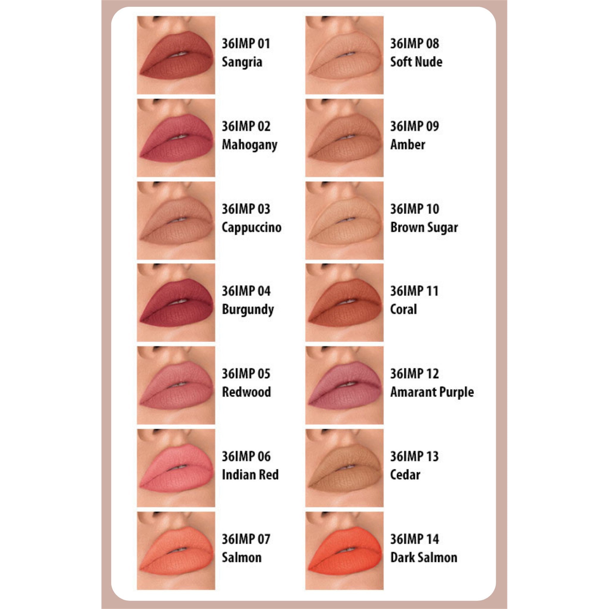 Ruj - ORYX Smart Lipstick No: 4 BURGUNDY / BORDO