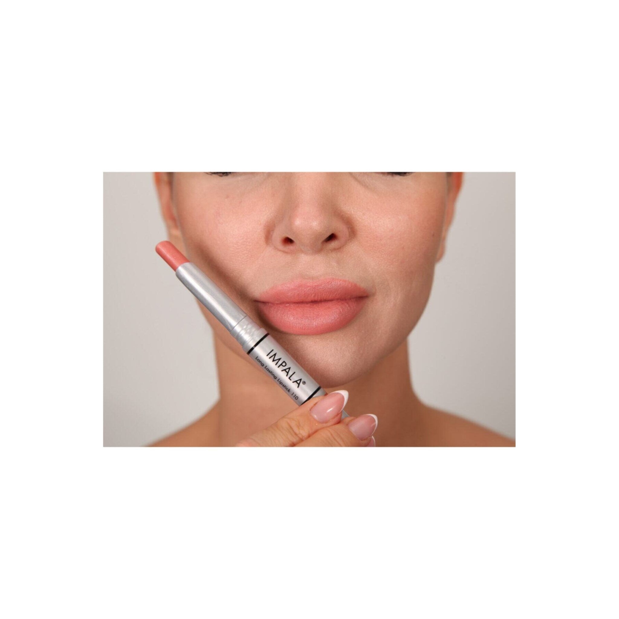 Ruj  Mat Somon - Longlasting Lipstick No: 110
